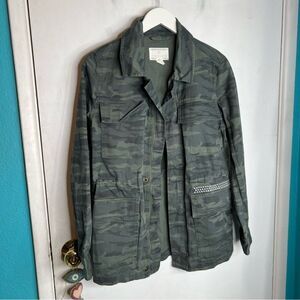 Caslon Nordstrom utility camo jacket oversized